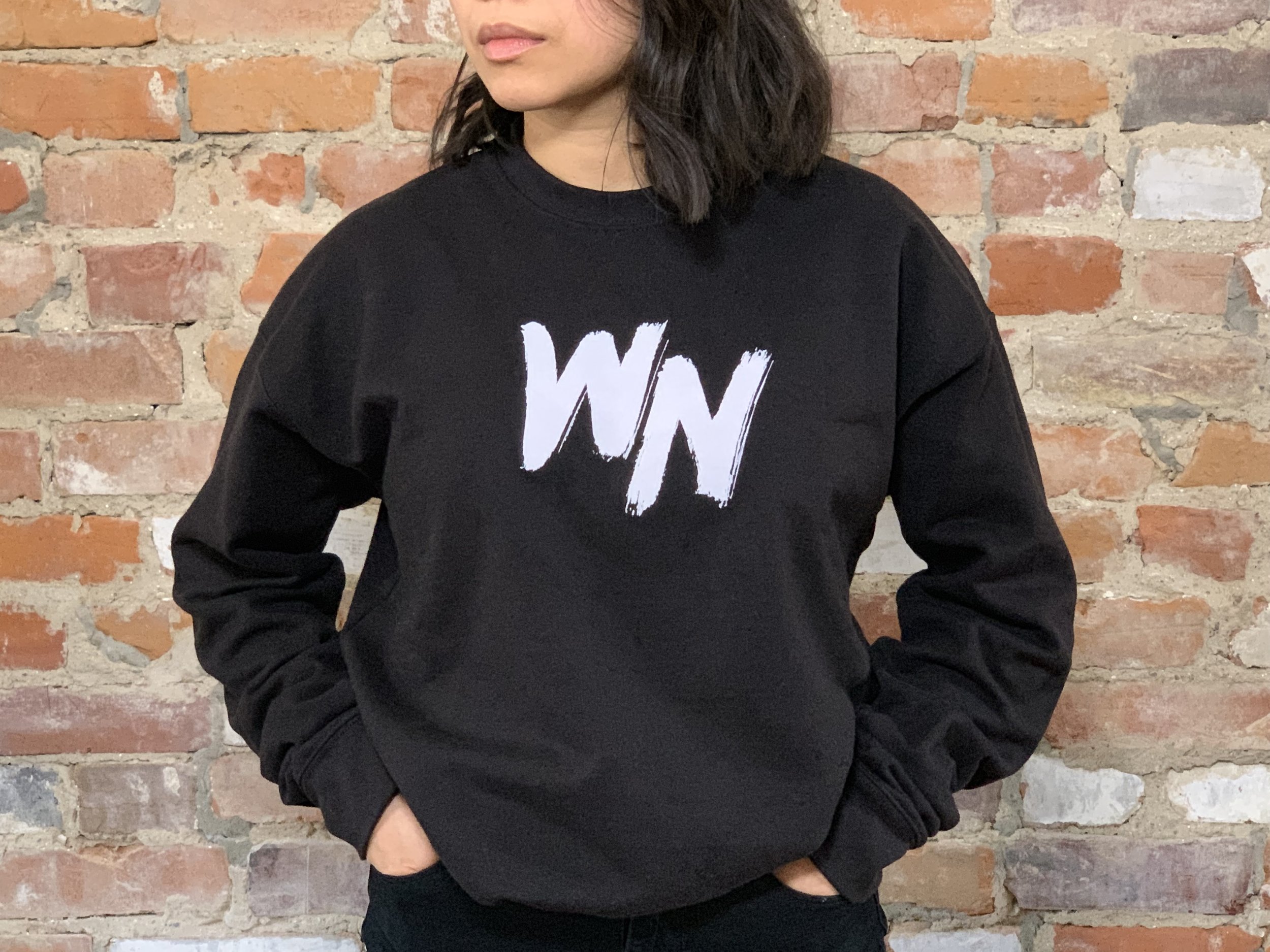 Wing Night logo crewneck