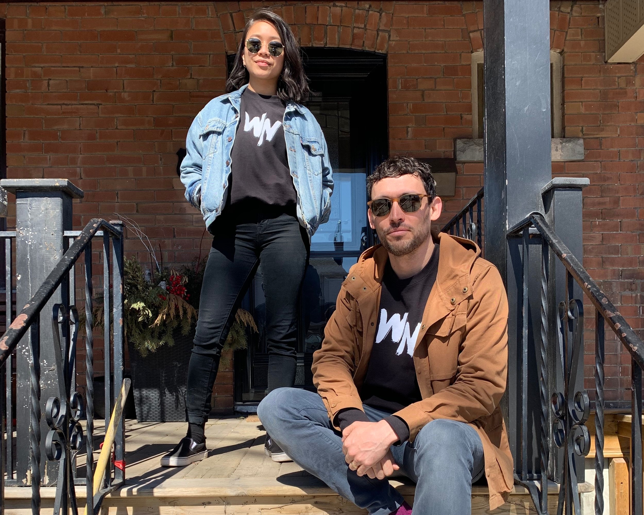 Wing Night crewneck detail